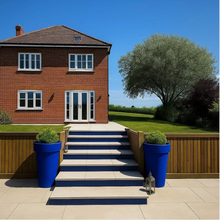 Load image into Gallery viewer, Elegant durable 1m high 'skinny' dark Blue planters